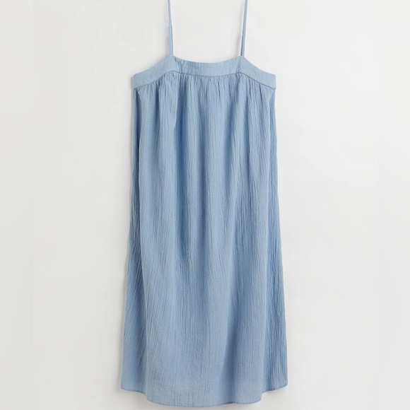 H&M Blue Sleeveless Spaghetti Strap Sundress - Picture 1 of 6